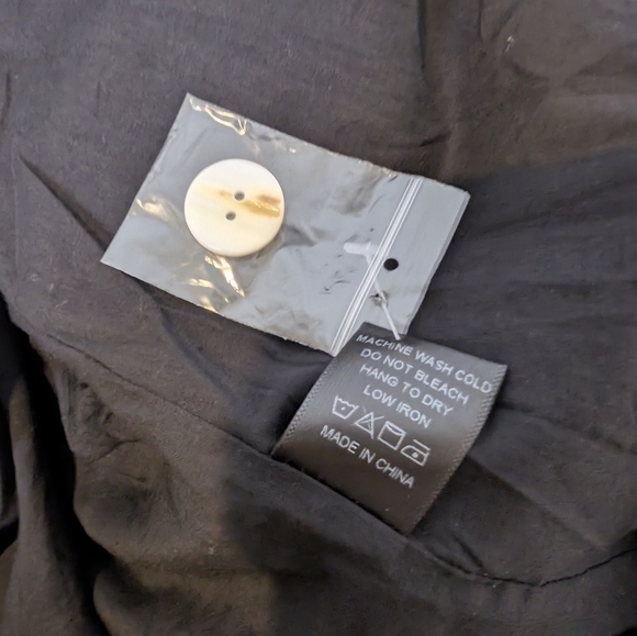 💘 NWOT Black Alexis Midi Dress POMANDER PLACE - Picture 7 of 7